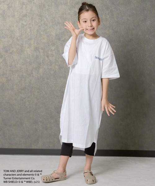 ワンピース TOM＆JERRY トム＆ジェリー オーバーサイズ ワンピース