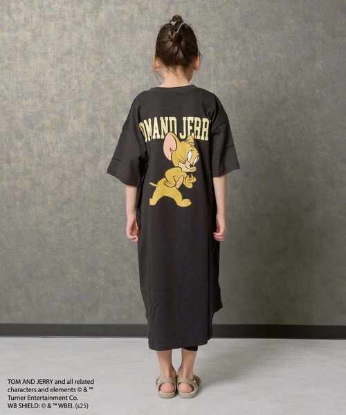 ワンピース TOM＆JERRY トム＆ジェリー オーバーサイズ ワンピース