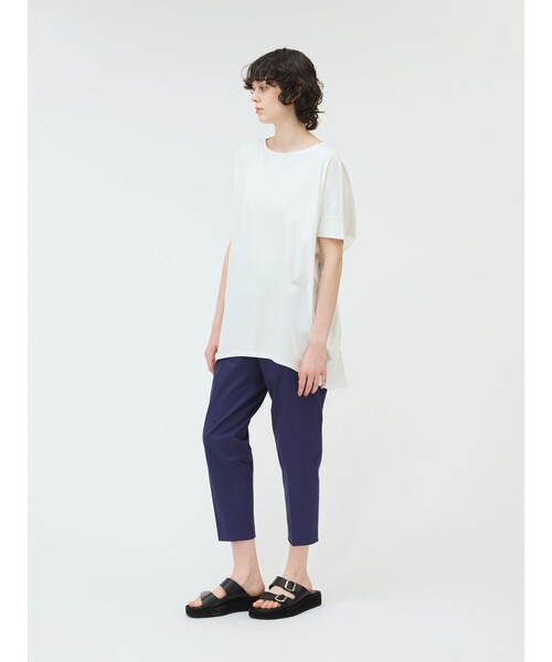 mizuiroind tシャツ mizuiro ind ボートネックコクーンプル
