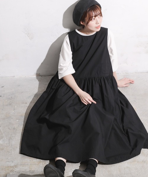 soulberryノースリーブワンピース soulberry 「soulberry」 ノースリーブワンピース L ブラック