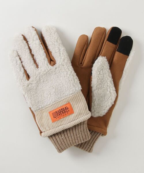 「UNIVERSAL OVERALL」 手袋 FREE グレー メンズ_画像7