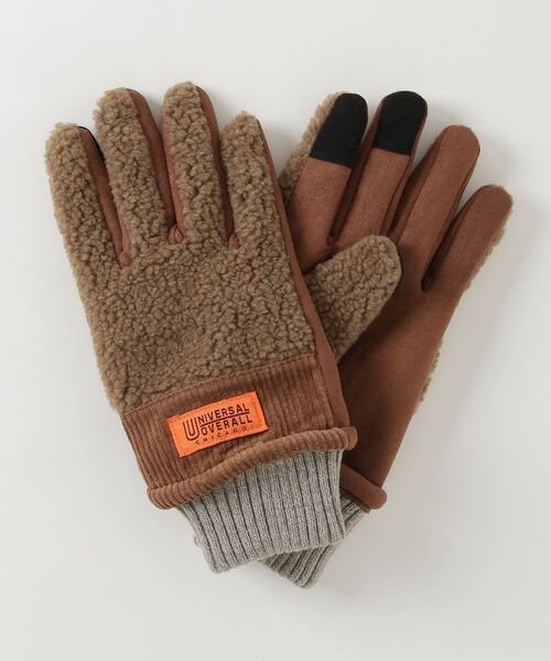 「UNIVERSAL OVERALL」 手袋 FREE グレー メンズ_画像9