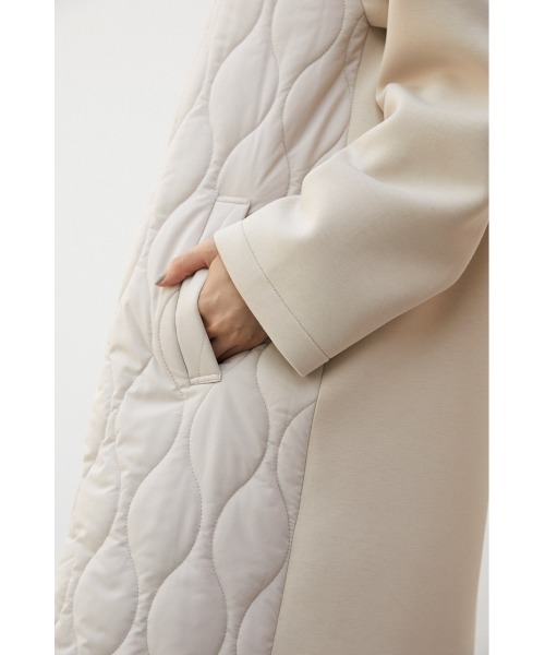 「crie conforto」 コート MEDIUM ベージュ レディース_画像8