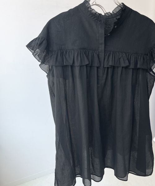 「Spick & Span」 ノースリーブブラウス FREE ベージュ レディース Spick＆Span 「Spick & Span」 ノースリーブブラウス FREE