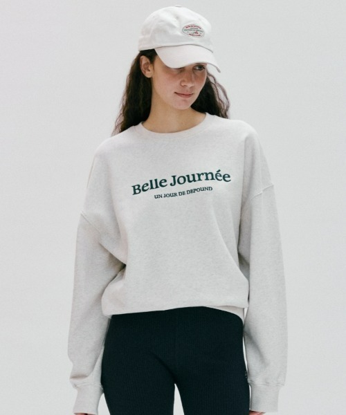 トレーナー スウェット overfit graphic sweatshirt レディース