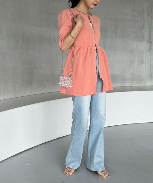 [one after another NICE CLAUP] Denim брюки MEDIUM голубой женский 