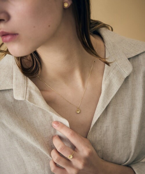 ete bijoux（エテ ビジュー） ネックレス 「マーガレット」 K18YG