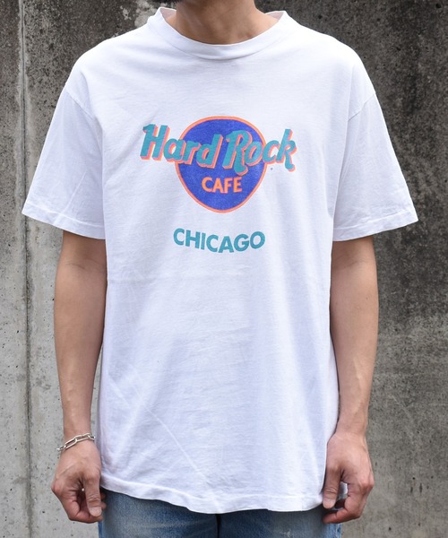 VINTAGE tシャツ 「ヴィンテージ古着」90's HARD ROCK CAFE 企業ロゴ T