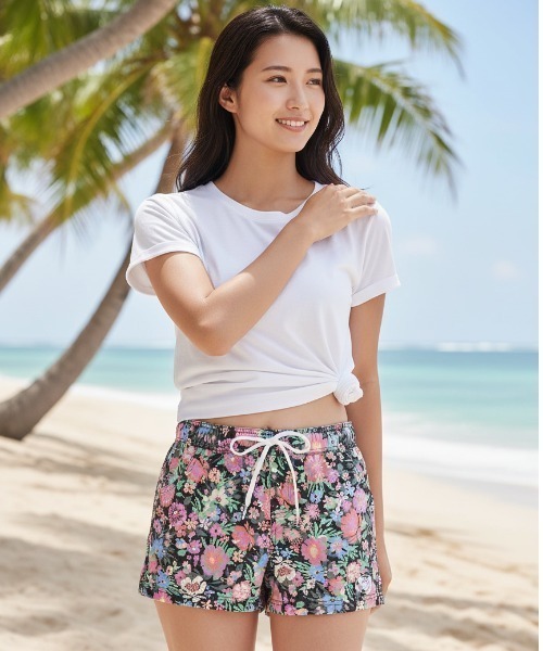 ROXY（ロキシー） 水着 「ROXY/ロキシー」24SS TO THE SUN SHORTS/水陸