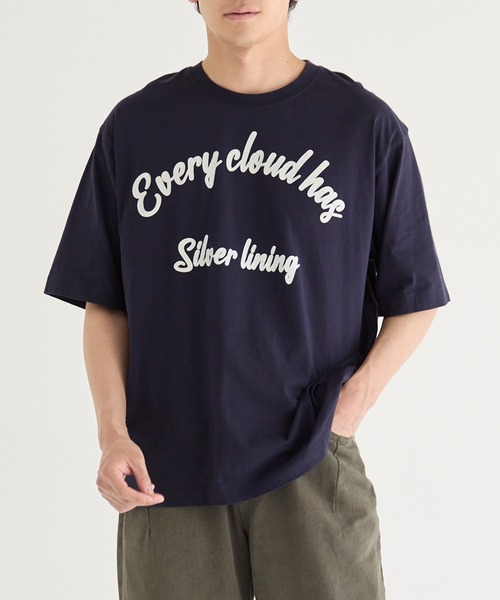coca（コカ） tシャツ シグネチャーロゴプリントTシャツ メンズ