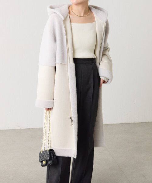 GALLARDAGALANTE アイボリー コート GALLARDAGALANTE アイボリー コート 【公式通販】