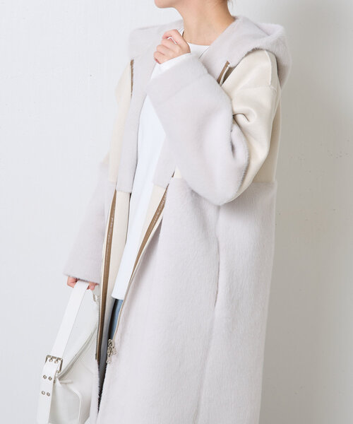 GALLARDAGALANTE アイボリー コート GALLARDAGALANTE アイボリー コート 【公式通販】