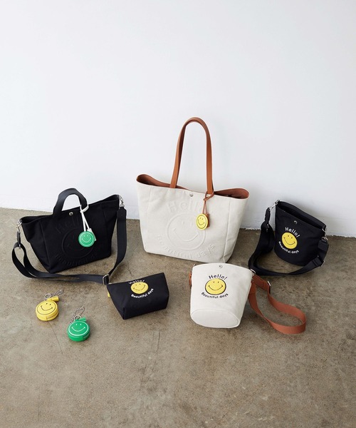極美品 TOPKAPI BREATH 2wayトートバック大容量 キャンバス TOPKAPI BREATH トートバッグ 「Breath TOPKAPI」SMILE