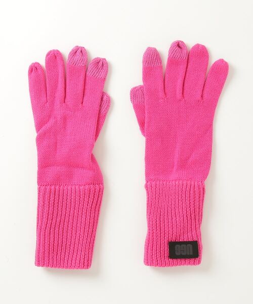 UGG Australia（アグオーストラリア） 「UGG」 ワンポイント手袋 20cm