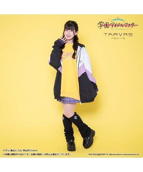 学園アイドルマスター(学マス) 藤田ことね公式ナイロンジャケット Mサイズ 学園アイドルマスター 藤田ことね公式ナイロンジャケット M