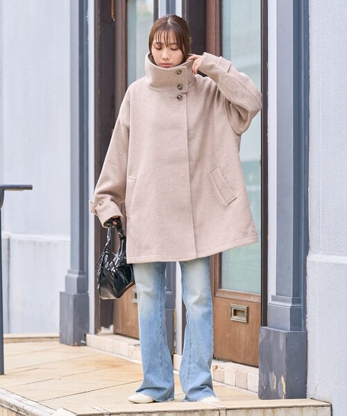 FREAK'S STORE（フリークスストア） コート フリ- ライトグレー