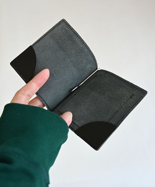  黒 レザー マネークリップ An+u マネークリップ レザーマネークリップ : ZOZOTOWN Yahoo!店