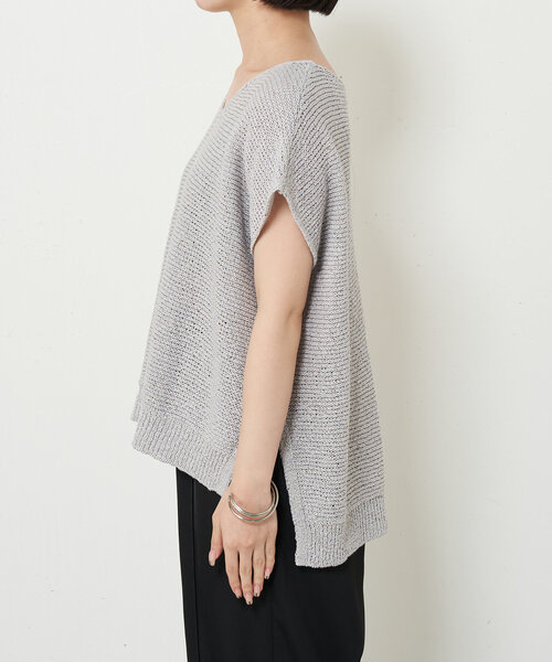 新品　Jena　espace merveilleux メタリックメッシュニット 夏のコーデが華やかに！メタリックメッシュニット | Jena espace