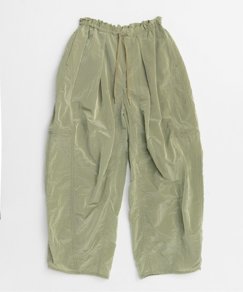 MAISON SPECIAL パンツ Side Zipper Parachute Pants/サイド
