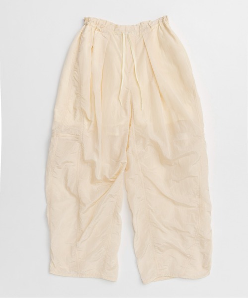 365 ZARA × MAISON SPECIAL パラシュートパンツ S MAISON SPECIAL パンツ Side Zipper Parachute Pants/サイド