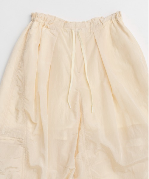 MAISON SPECIAL パンツ Side Zipper Parachute Pants/サイド