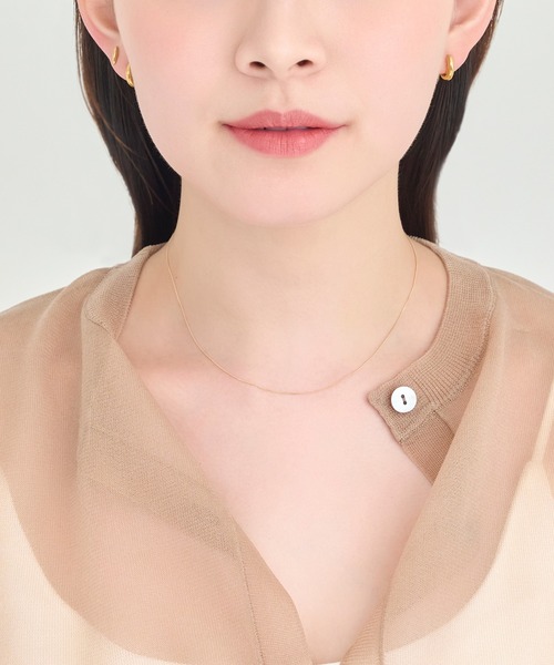 Phoebe K10ネックレス Phoebe（フィービー） ネックレス 「K10/刻印入り」シャインリンク