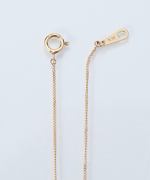 Phoebe（フィービー） ネックレス 「K10/刻印入り」シャインリンク