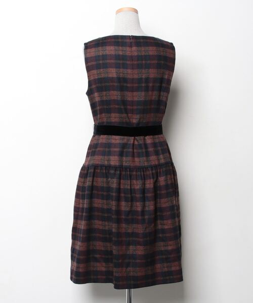 美品！『M'SGRACY 』 モノトーンノースリーブワンピース サイズ38 M'S GRACY #snc エムズグレイシー M'SGRACY ワンピース 38 黒 白