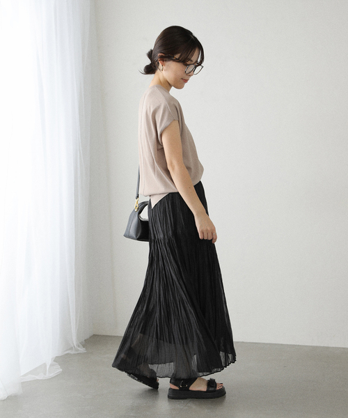 La TOTALITE（ラ トータリテ） スカート 「洗える」シフォンニット