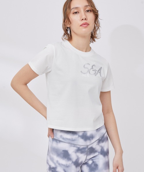 WIND AND SEA Tシャツ ホワイト M WIND AND SEA 「WIND SEA」 半袖Tシャツ M ホワイト レディース