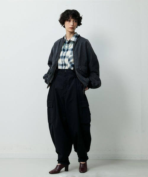 Johnbull（ジョンブル） ブラウス シャツ ブリーチネルチェックシャツ 