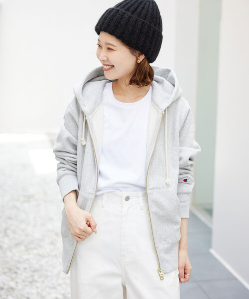 【新品】Champion/チャンピオン SLOBE別注 ダブルジップパーカー 追加予約》Champion/チャンピオン SLOBE別注 ダブルジップ
