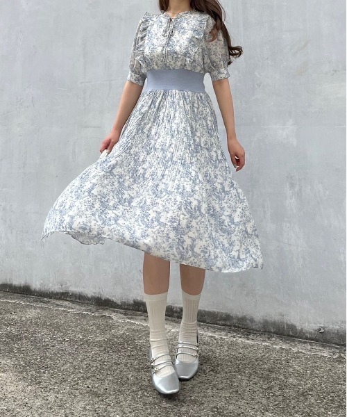 tyty&co ワンピース TITTY＆CO. ワンピース クラシカルツイードワンピース