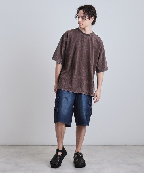 tk.TAKEO KIKUCHI（ティーケータケオキクチ） ハーフパンツ ワイド