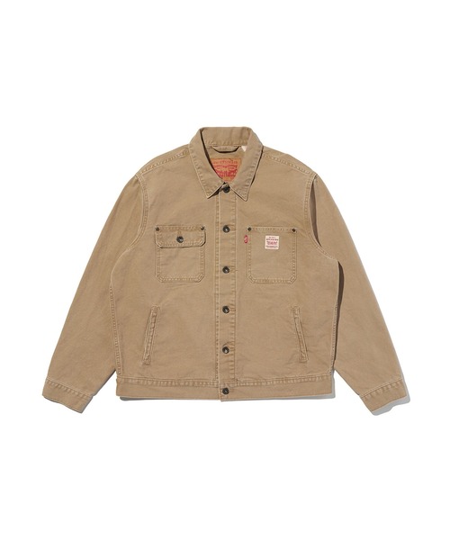 HOLIDAY ホリデイ　Gジャン　トラッカージャケット 古着 80s Levi's ハンド ポケット付 ブルー デニム ボア