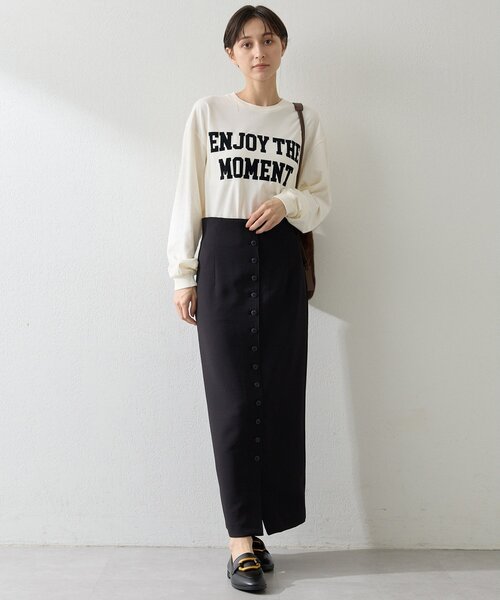 新品　Whim Gazette フロッキーLOGOスウェット Whim Gazette フロッキーLOGOスウェット