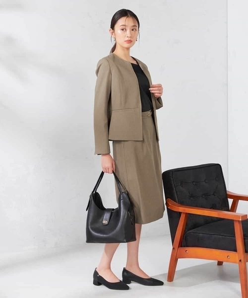 a.v.v（アー・ヴェ・ヴェ） スカート 「洗える/イージーケア/吸水速乾