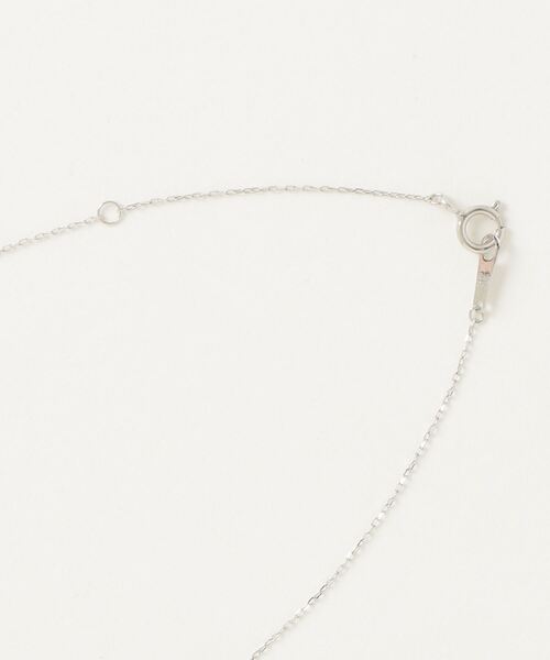 「con affetto(original)」 ネックレス ONE SIZE ホワイトゴールド レディース