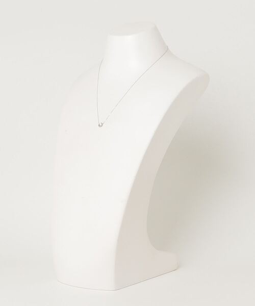 「con affetto(original)」 ネックレス ONE SIZE ホワイトゴールド レディース