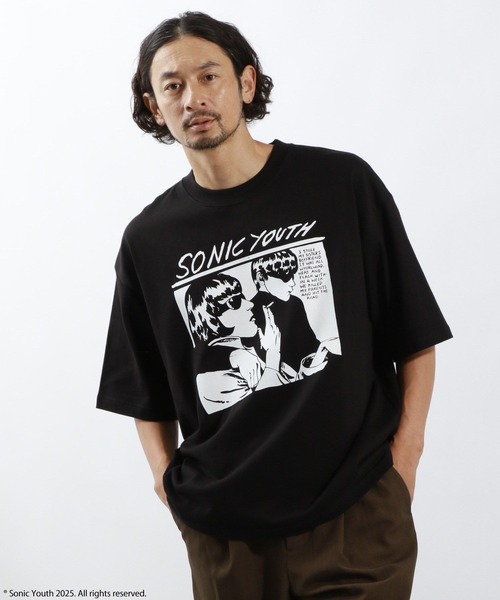 ソニック・ユース Tシャツ① M ブラック Taping ソニック ユース Tシャツ Sonic Youth TAPING 正規品