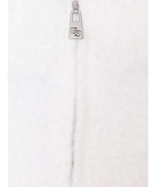 GYDA（ジェイダ） ワンピース ZIPミニシャギーニットワンピース