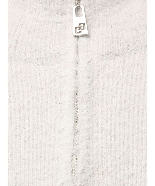 GYDA（ジェイダ） ワンピース ZIPミニシャギーニットワンピース