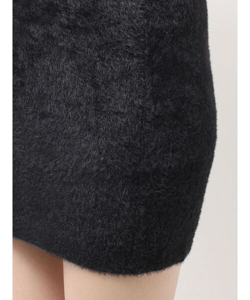 GYDA（ジェイダ） ワンピース ZIPミニシャギーニットワンピース