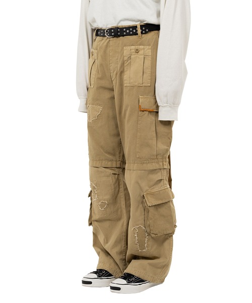 カーゴパンツ Repaired Ripstop Fatigue Pants メンズの画像