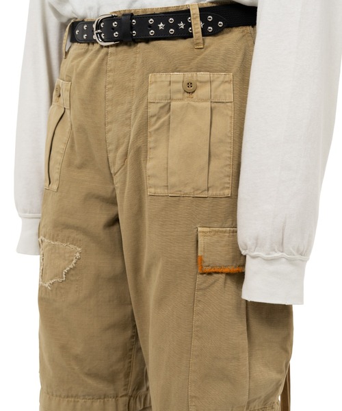 カーゴパンツ Repaired Ripstop Fatigue Pants メンズの画像