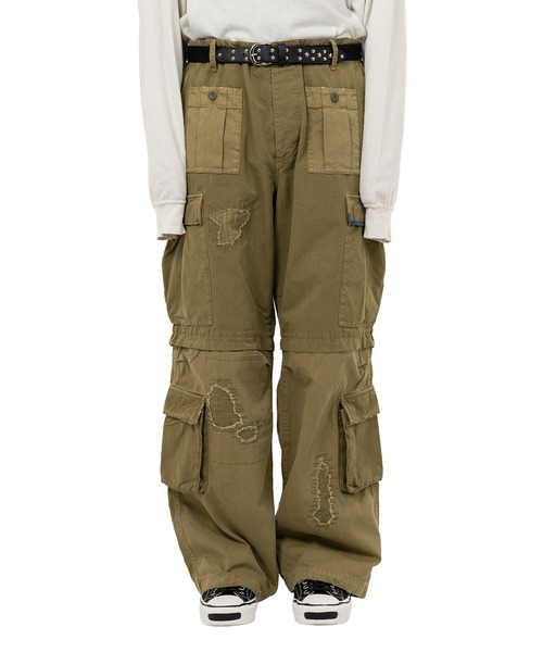 カーゴパンツ Repaired Ripstop Fatigue Pants メンズの画像