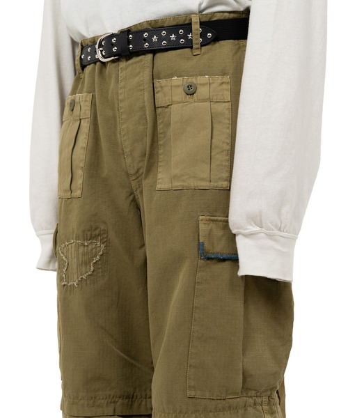 カーゴパンツ Repaired Ripstop Fatigue Pants メンズの画像