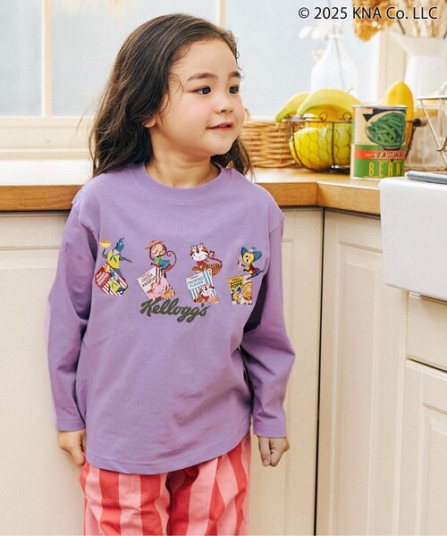 F.O.KIDS（エフオーキッズ） tシャツ 「ケロッグ」長袖Tシャツ キッズ