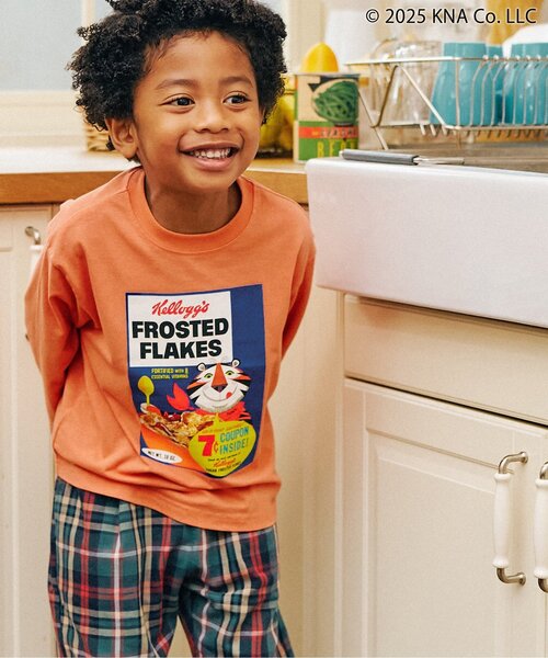 F.O.KIDS（エフオーキッズ） tシャツ 「ケロッグ」長袖Tシャツ キッズ