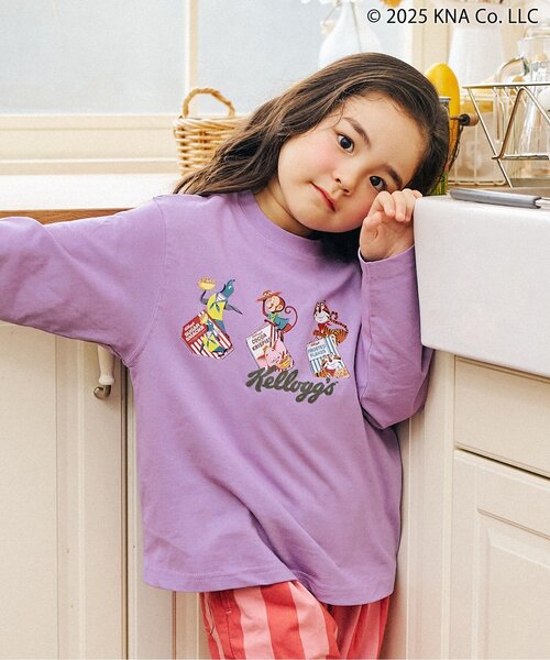 F.O.KIDS（エフオーキッズ） tシャツ 「ケロッグ」長袖Tシャツ キッズ